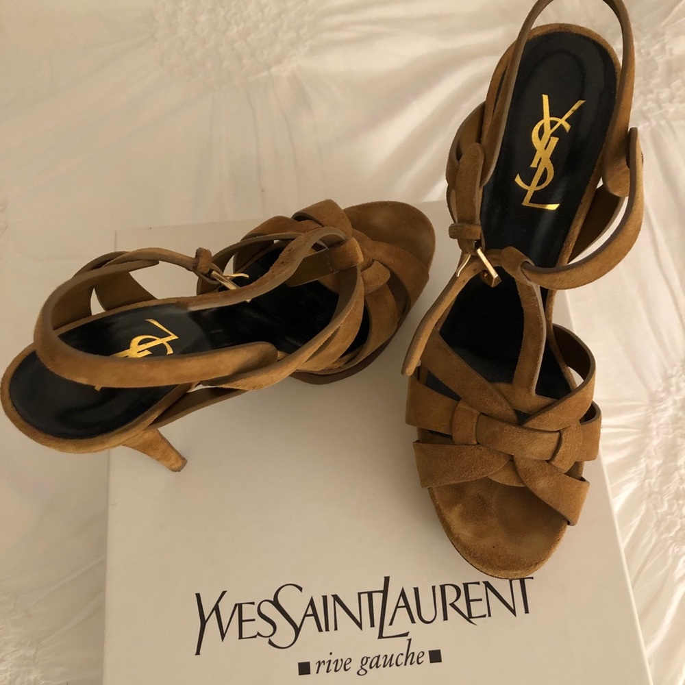 Yves Saint Laurent Stiletto Sandals!